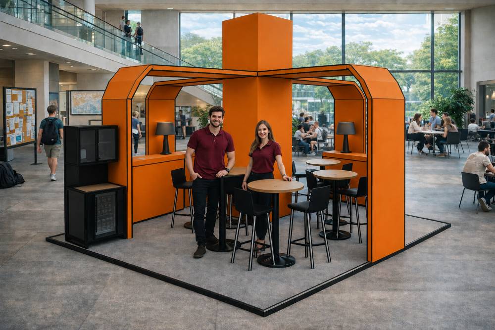 Des structures de stand pour rentabiliser votre investissement et faire rayonner votre école