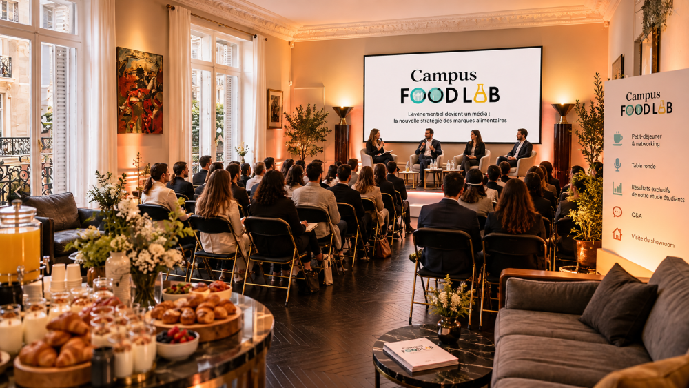 1ère édition du Campus Lab : et si l’événementiel devenait le nouveau média des acteurs food ?